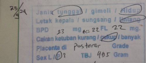 Bun normal nggak ya bpd 23mg , Ac:22 FL 22 mg
Soalnya hamil pertama belum trlalu paham