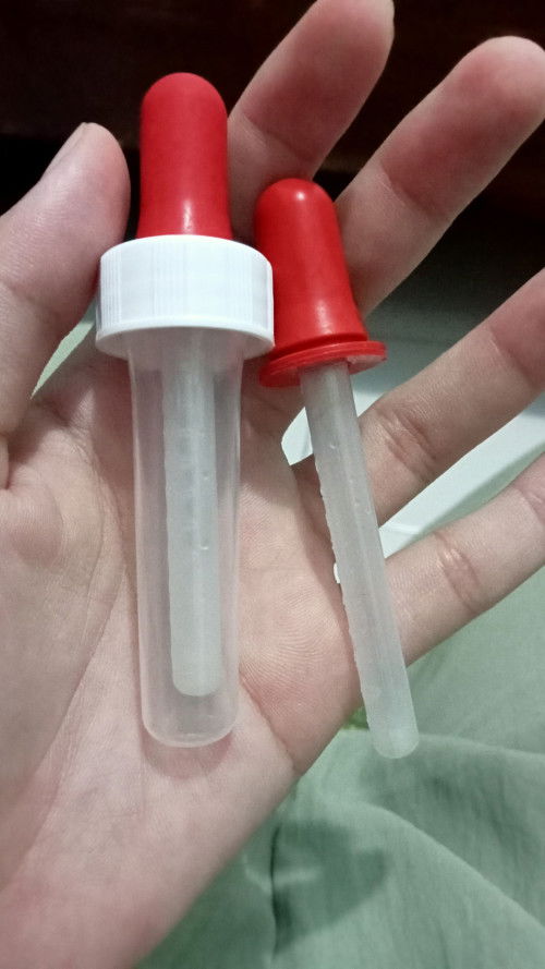 Pipet berubah buram