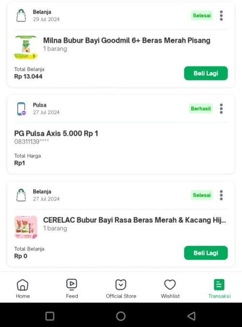 Belanja nyaris gratis