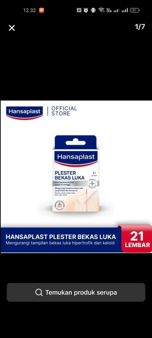 Untuk menyamarkan luka sc