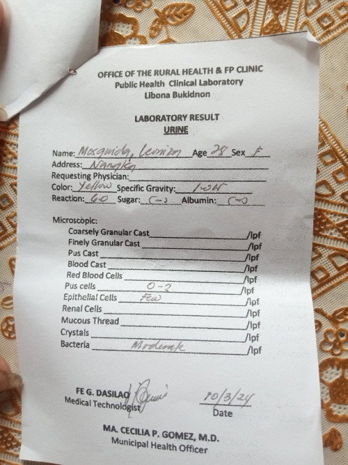 sino po marunonG bumasa nito. .?? pa basa naman po  .ok lang po ba resolt ng lab ko. ?