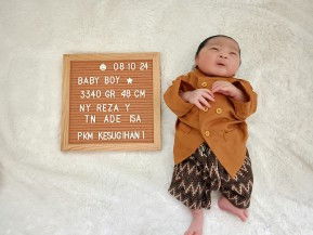 Alhamdulillah putraku sudah lahir