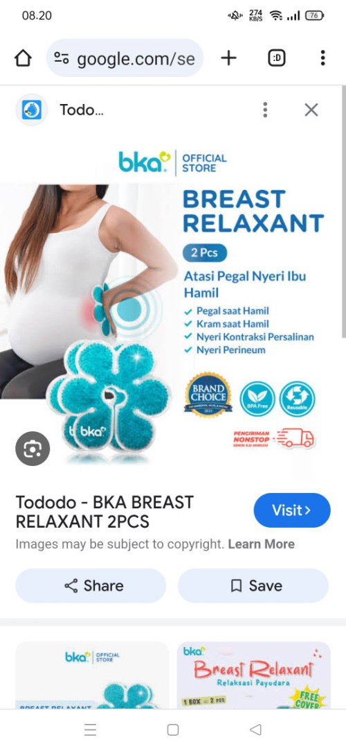 Breast relaxant