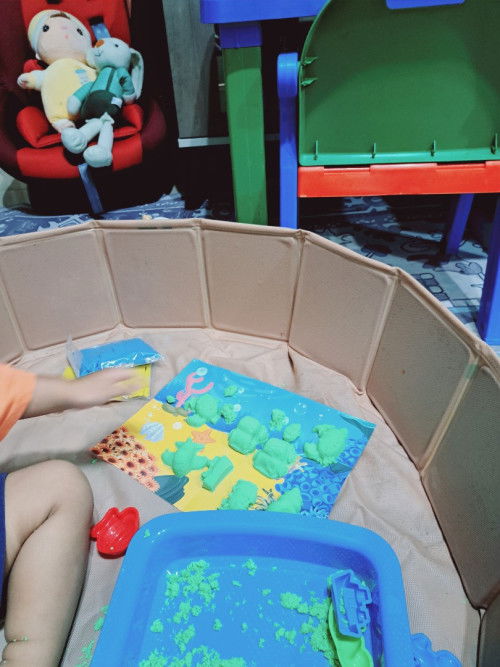 Bonding bersama sikecil.