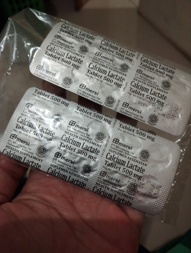 Bund ada yang minum calsium lactate 500mg gak? Aku barusan beli calsium ibu hamil di kasih ini