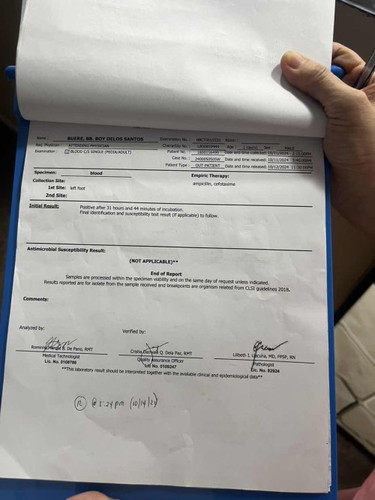POSITIVE SA BLOOD CULTURE