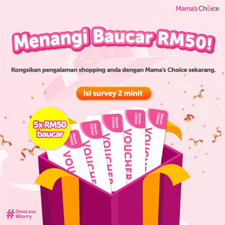 Baucar RM50 Untuk Anda Menangi Bulan Ini!
