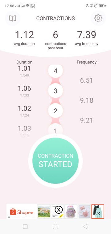 Ini termasuk kontraksi asli atau palsu?