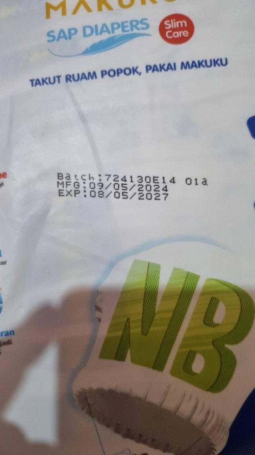 Pampers Newborn Makuku Gratis baru kepake sekitar 2-5pcs