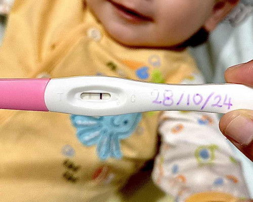 Ni UPT first sy  check positive samar-samar,bila cek lagi sekali esokkannya hanya 1 line sahaja..