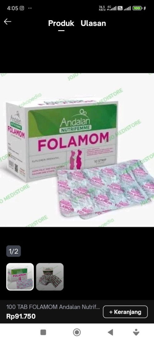 Promil pakai Folamom