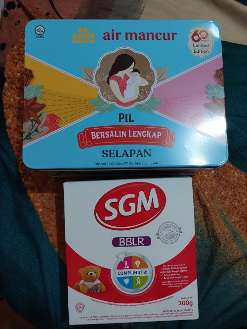 Giveaway Pil Bersalin Lengkap ASLI dan susu khusus Bayi Prematur dan BBLR