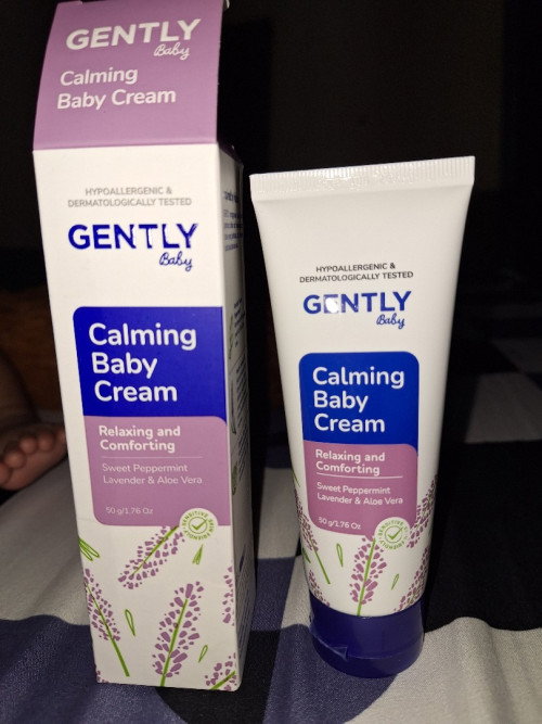Calming baby cream