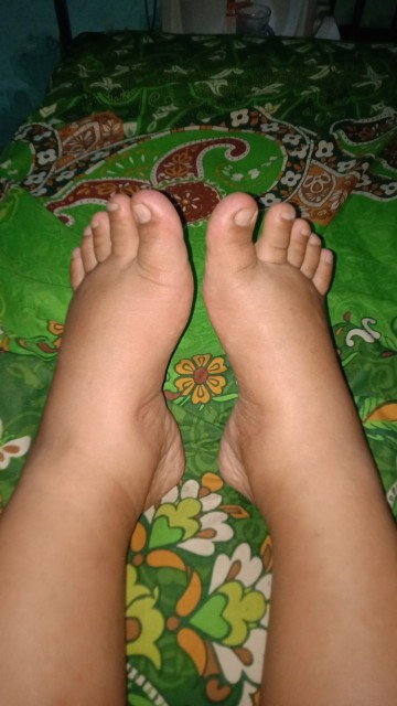 Kaki bengkak menjelang hpl