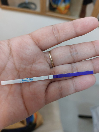 Is it positive? My PT a day before my expected period.