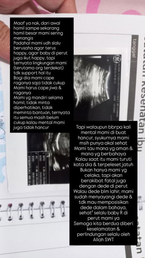 Suami ingin istri yg hamil celaka