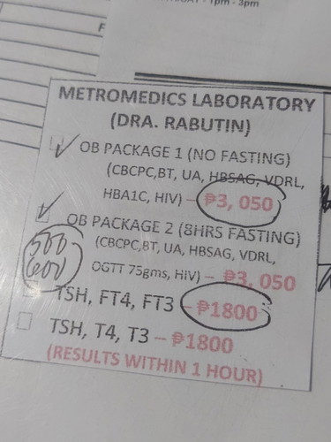 Check up and lab (29weeks)