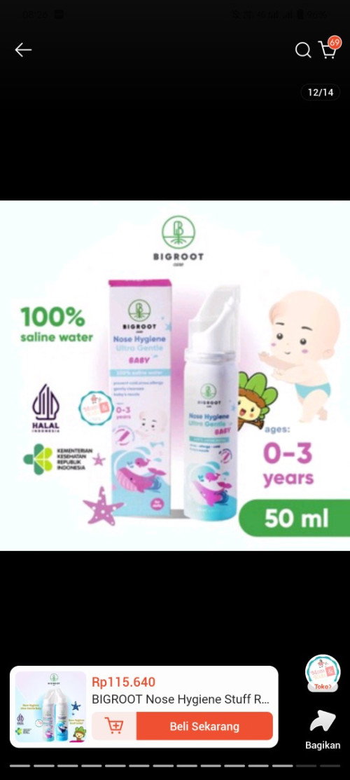 Hidung bayi tersumbat