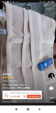 Sharing tentang bahan korset bund