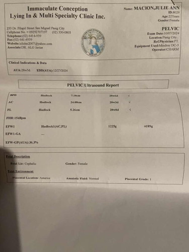 Pano malalaman ang timbang ni baby sa ultrasound