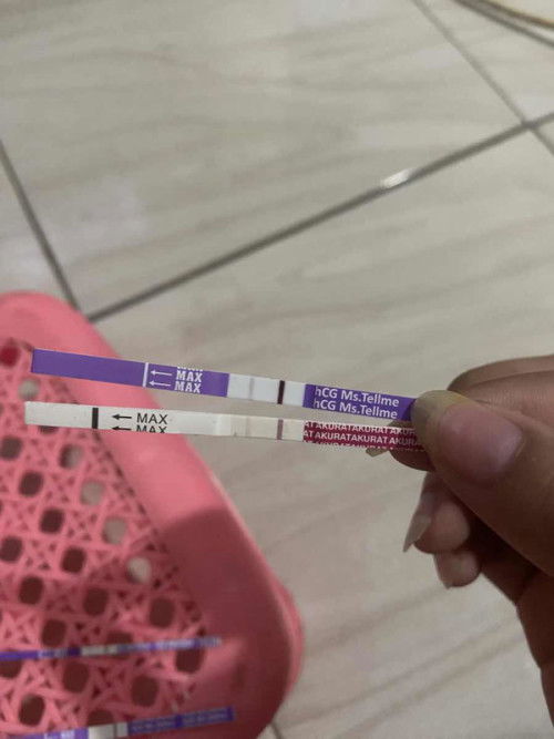 Testpeck samar setelah telat haid 5 hari