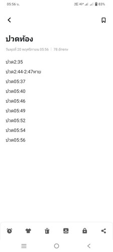 ปวดแบบนี้ถี่ไปไหมคะ