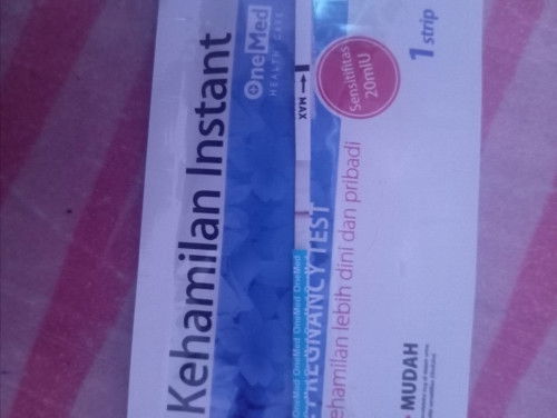 Tespek garis 2 tapi yang satu samar