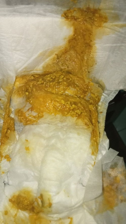 Maaf jorok lagi kalau pupnya seperti ini gmn? Ada lendir sedikit