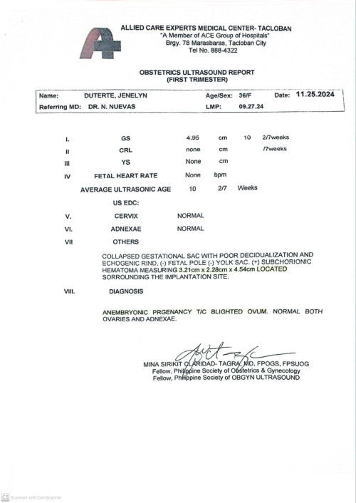 Sobrang nalulungkot ako ngayong araw na eto kasi I found out the result nung aking ultrasound 😭😭😭