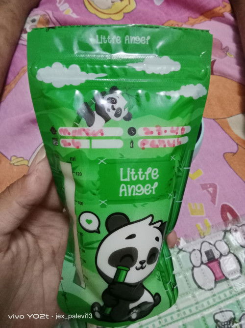 Niat hati ngajarin debay pake dot karena di tinggal kerja