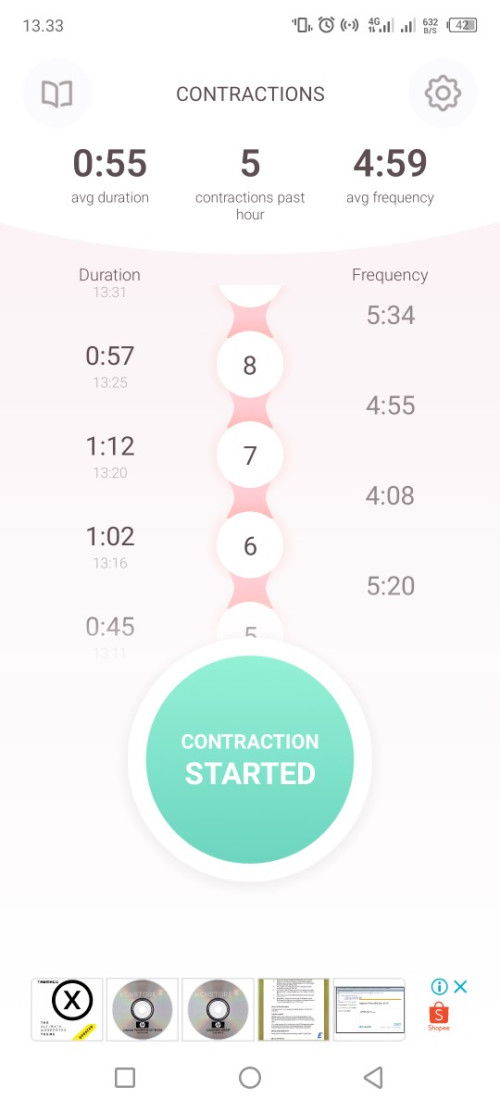 Perut nyeri di uk 39week 6day
