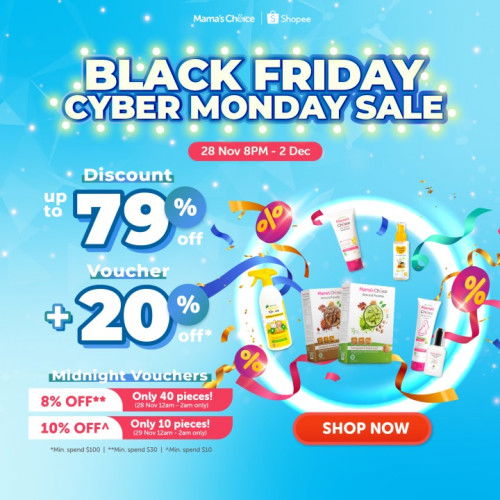 It's Black Friday at Mama's Choice!