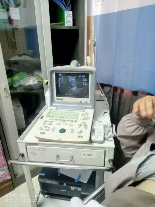 Usg di  puskesmas  ada yg pernah ?