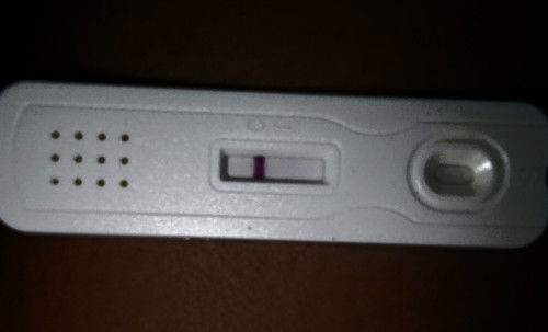 Confuse , faint line ke?