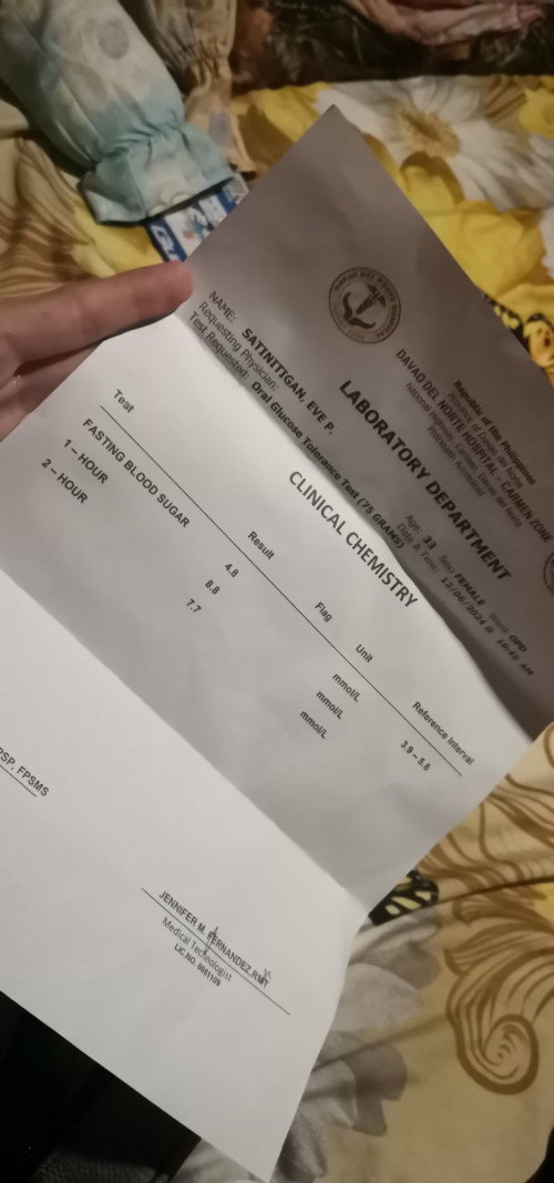 me normal. lng po ba ogtt ko?? salamat sa maksagot po tnxa