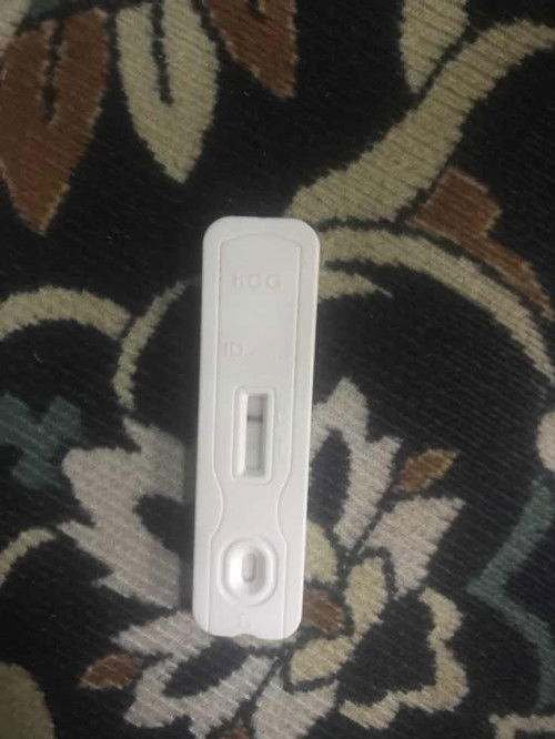 Negetif atau positif ye period lewat dua minggu nampam samar2