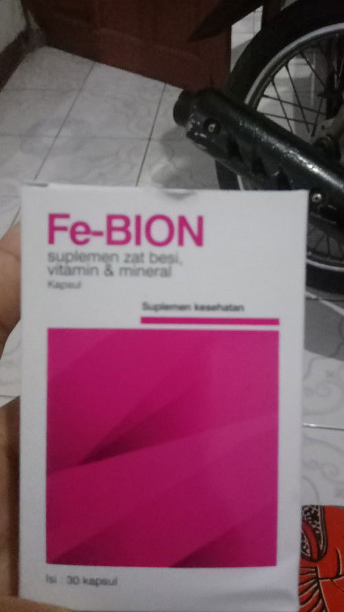 mau tanya obat vtamn fe-bion .udah ad obat penambah darah sm obt calsium blom yah bund .