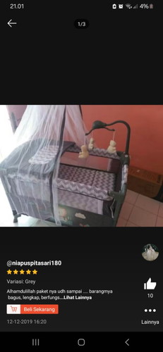 Preloved box bayi plus kasur
Pengiriman jakrta timur