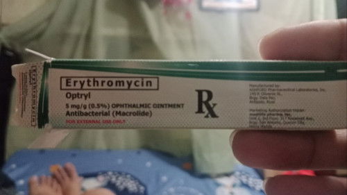 Erythromycin .OPTRYL