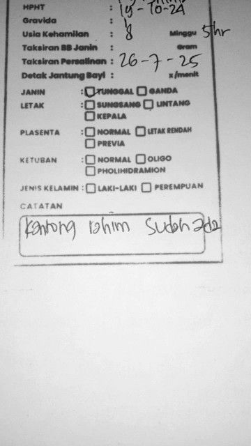 hamil 8 weeks 5 hari