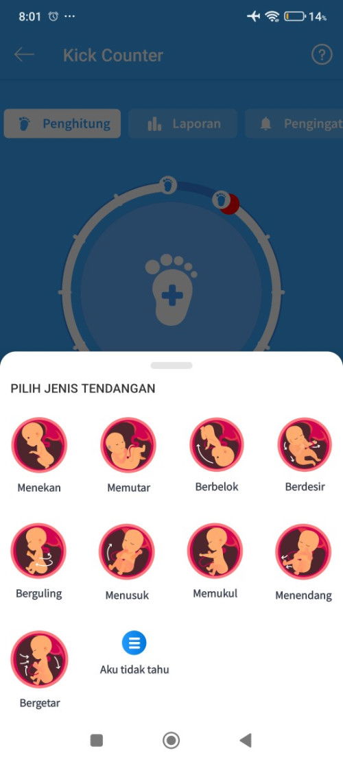 Rutin pakai kick counter nggak bund?