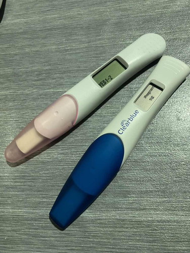 Alhamdulillah.,rezeki penghujung tahun..Baby 2025..😍🥰🥰..cek upt jam 1 pagi tdy..last period 26/11..