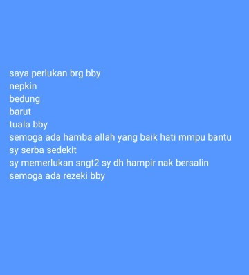semoga ada rezeki bby