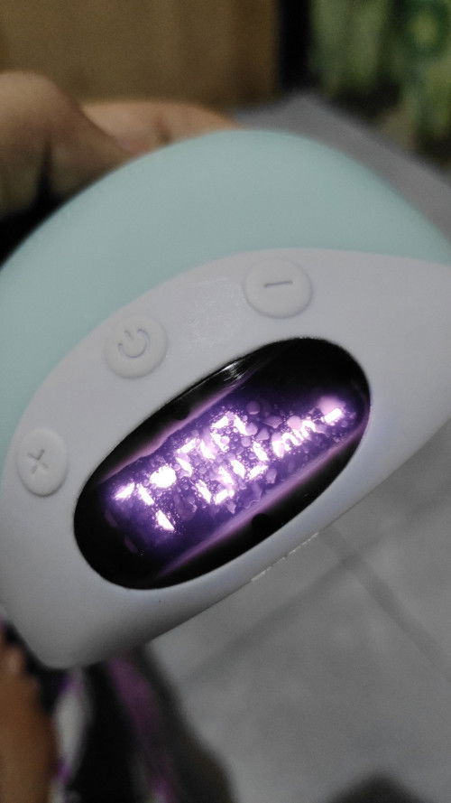 Terdapat embun di led pompa asi