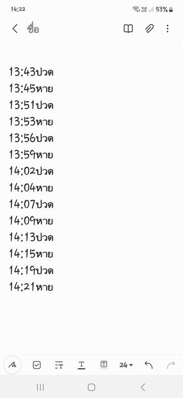 ปวดแบบนี้ต้องไปหาหมอเลยมั้ยคะ 39+2 w