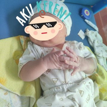 alhamdulillah adek udah lounching