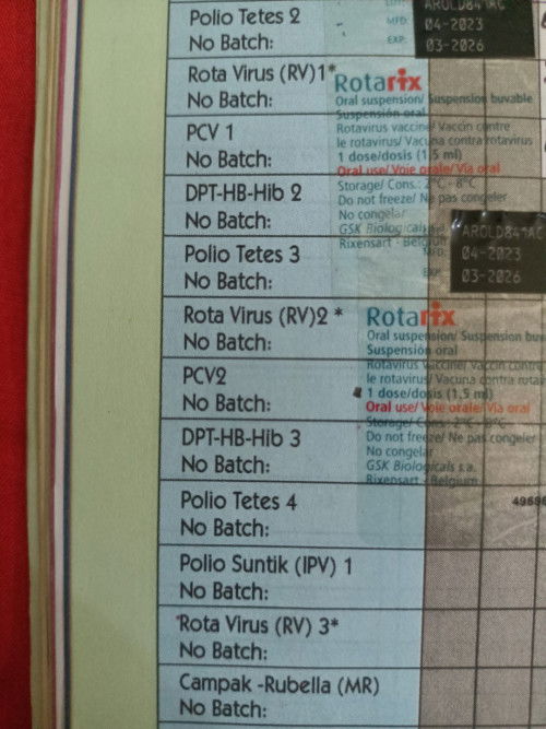 IMUNISASI ROTAVIRUS ROTARIX BERAPA KALI?