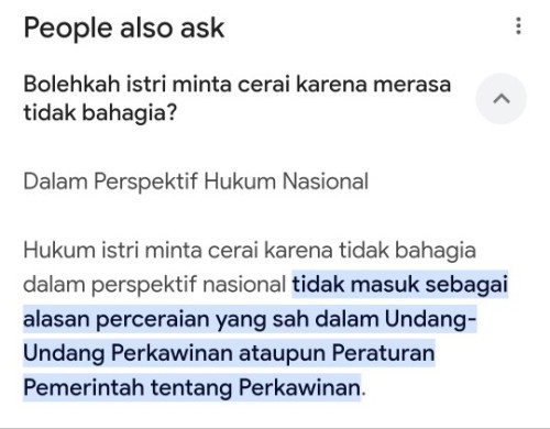 Permintaan cerai