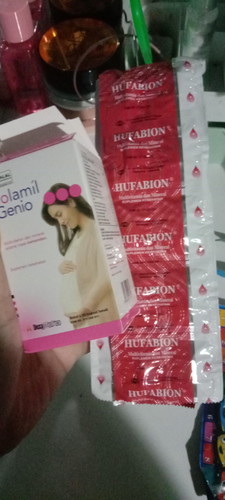 Bun kalo minum folamil apa sudah cukup ya? kalo di minum bareng sama HUFABION apa gak papa?