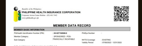 Financially incapable sa philhealth